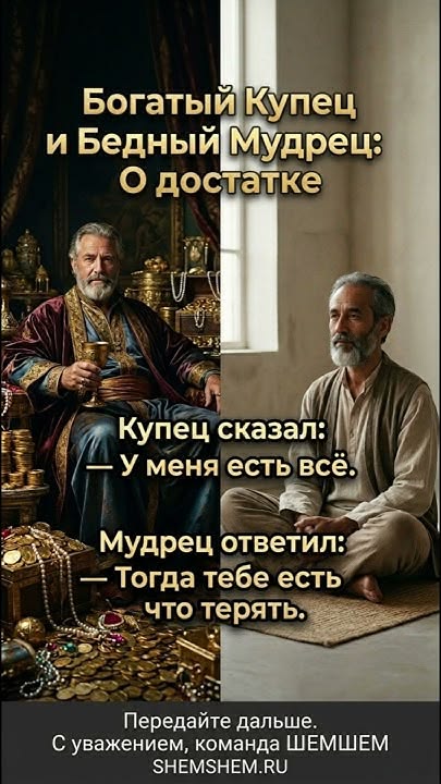 Притча о достатке