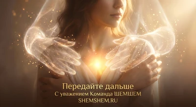 Человек в сиянии незримых объятий