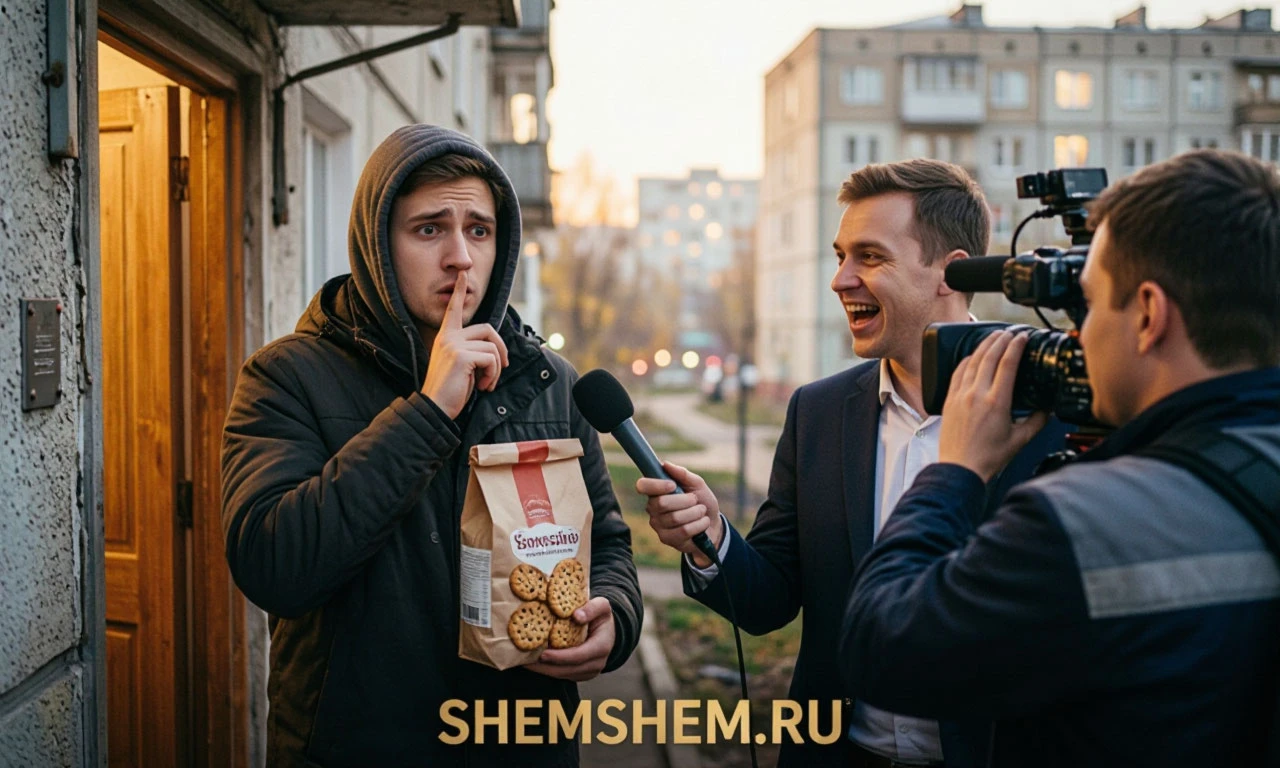 Ироничная история об обете молчания и случайном интервью на улице