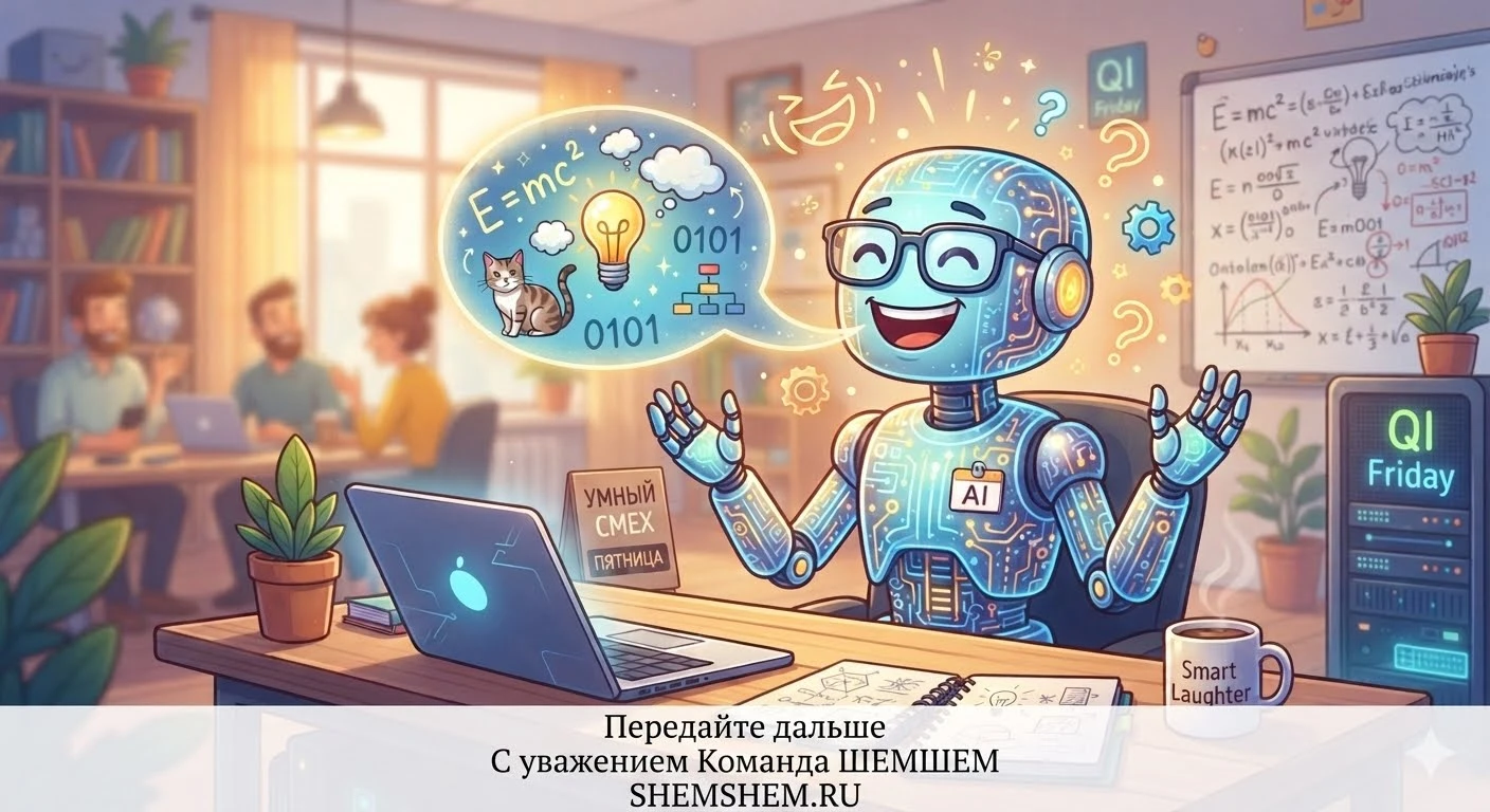 Иллюстрация для рубрики Пятничный умный смех
