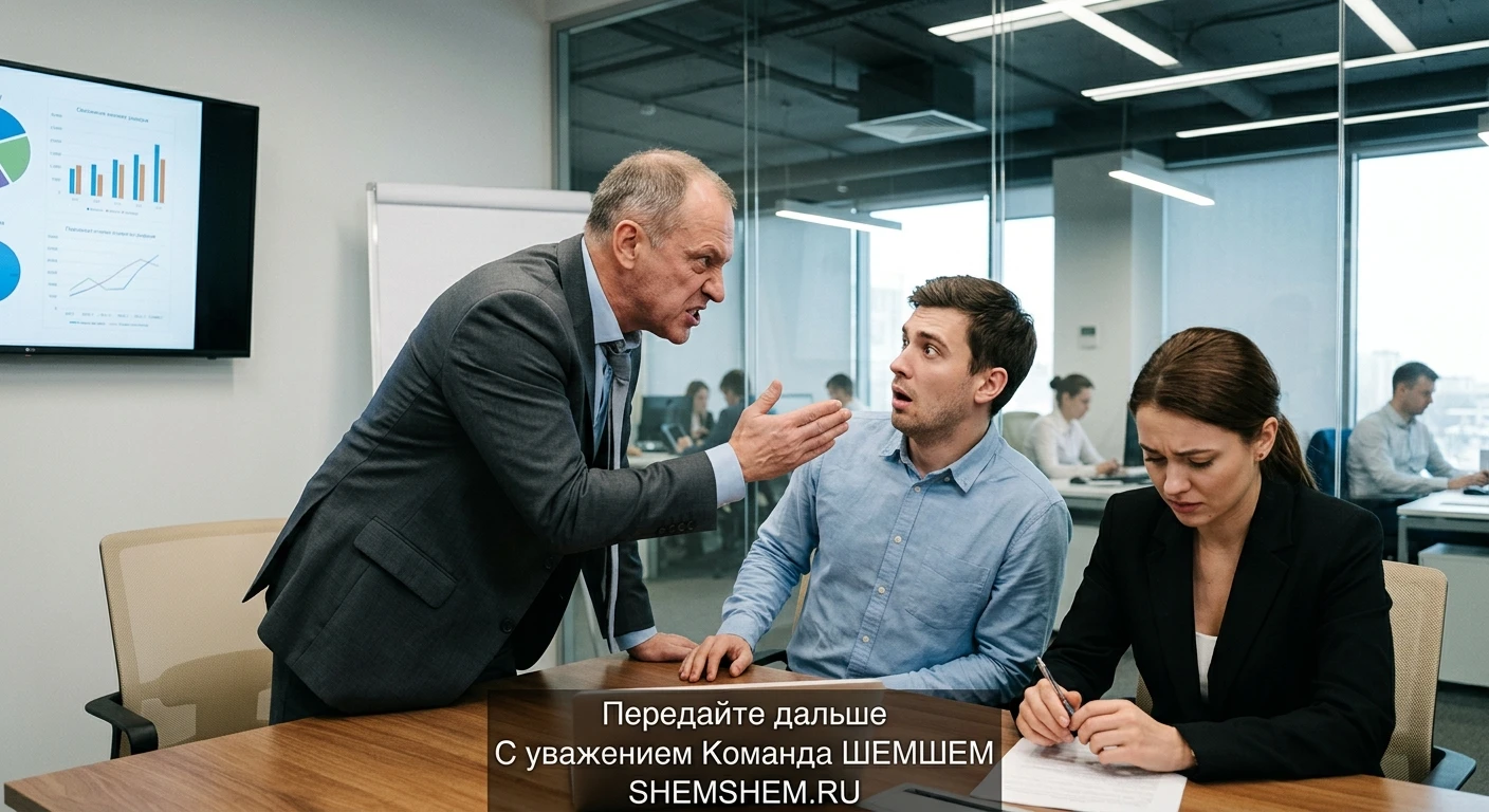 Корпоративный конфликт и обвинение сотрудника в офисе