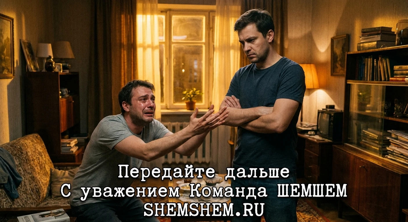Разговор двух друзей о деньгах в долг