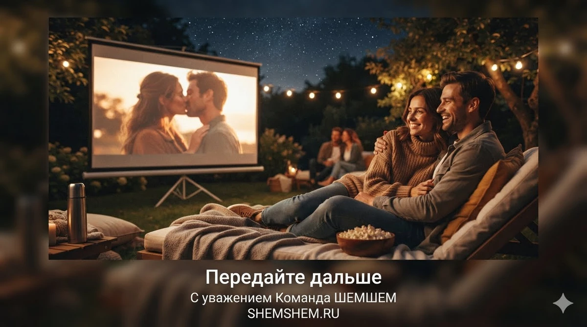 Уютная и романтическая атмосфера для раздела фильмов о любви и отношениях