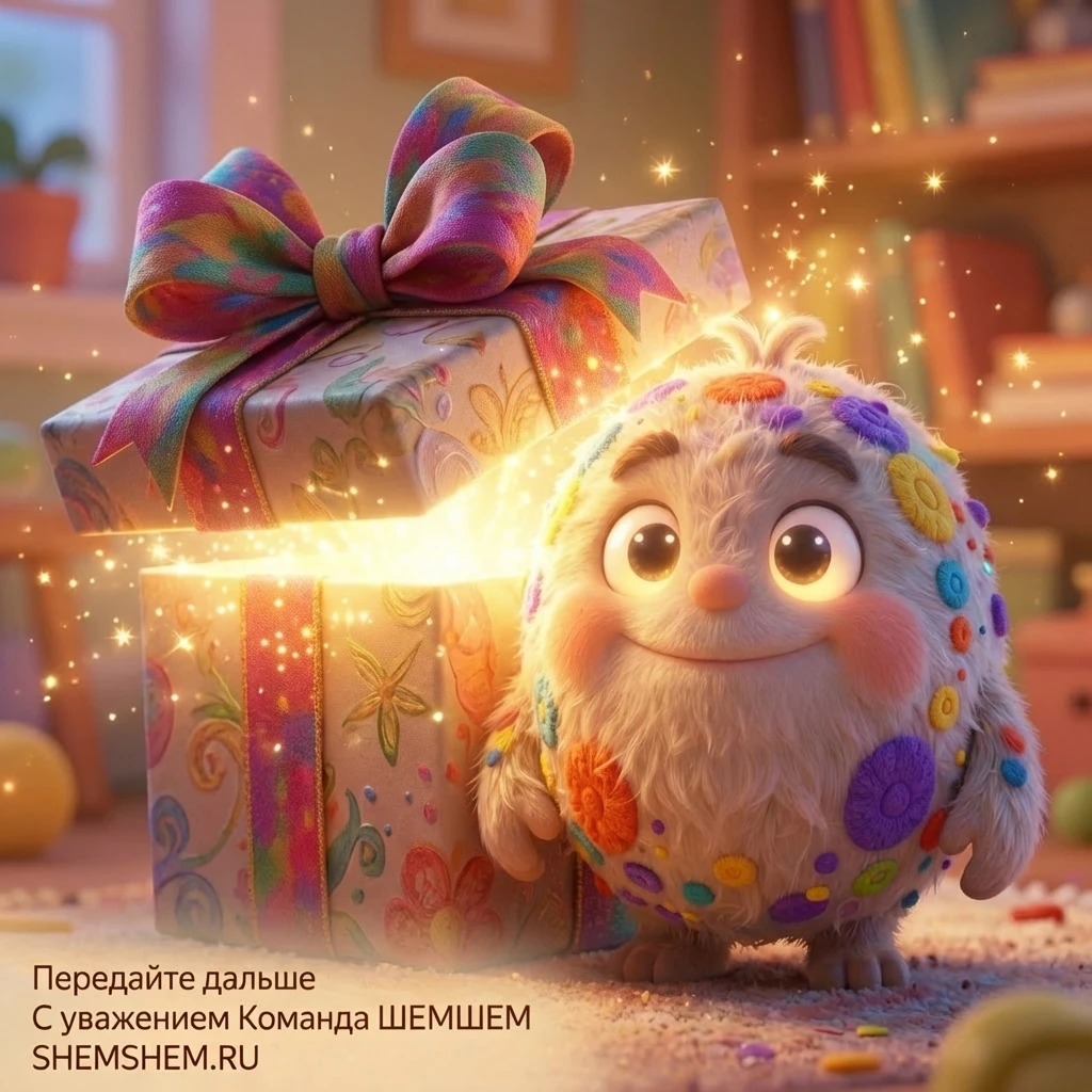 Иллюстрация: Бламбуля и Секрет Сияющей Коробки