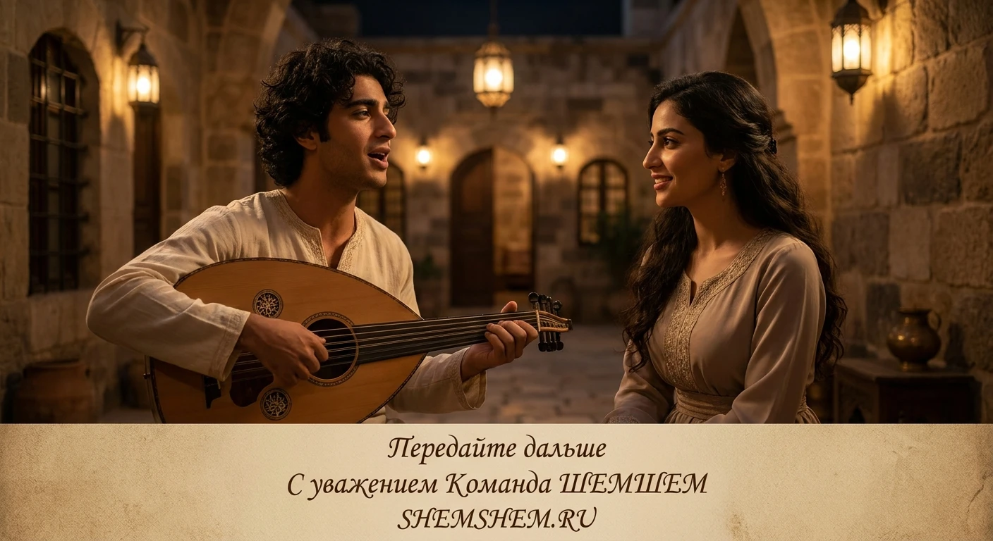 Иллюстрация: Ты моя Вселенная - Красивая восточная песня