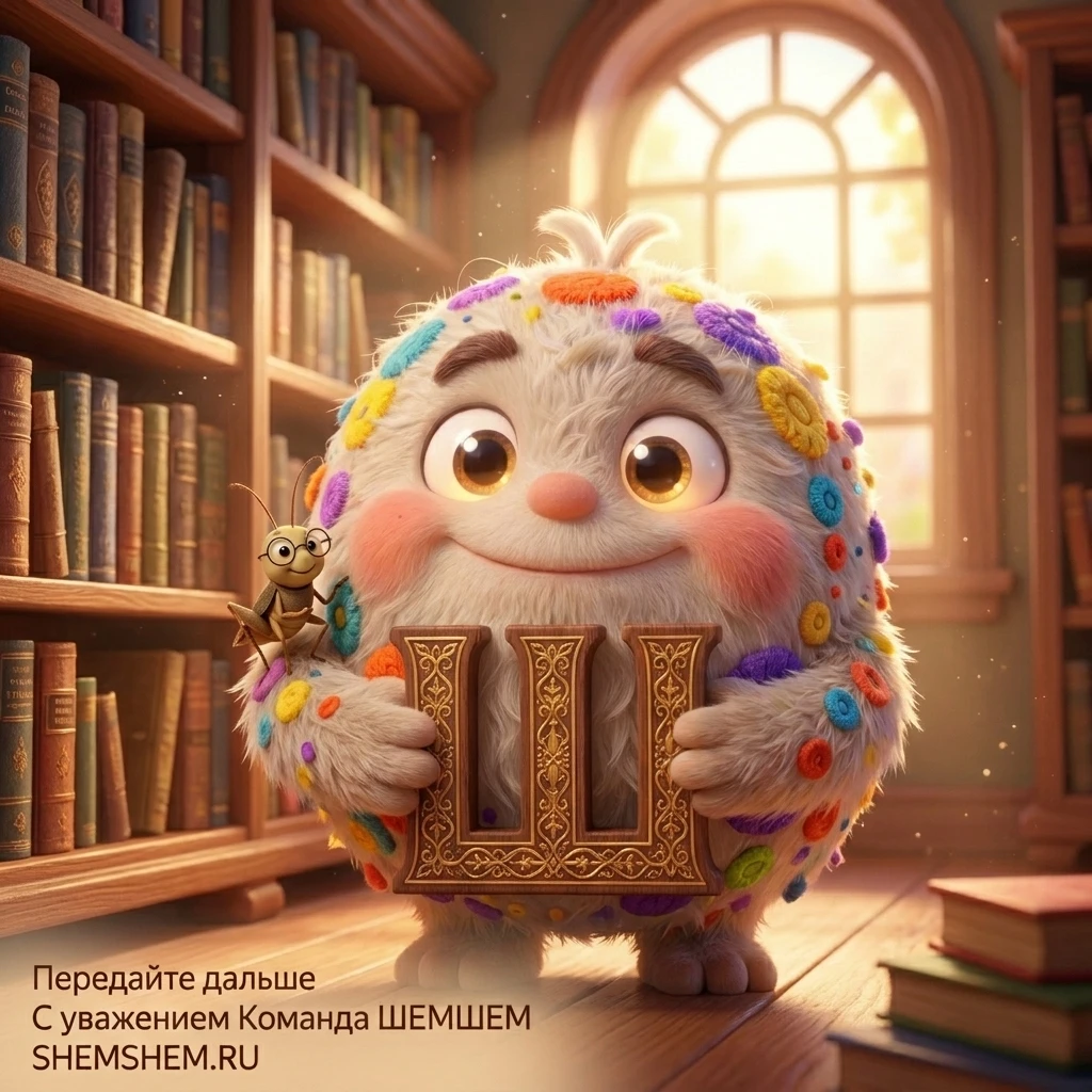 Бламбуля и книжный сверчок в библиотеке