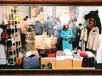 Открытка: Интерьер - "Мелкооптовый рынок"