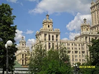 Архитектурная жемчужина Москвы: высотка на Кутузовском проспекте