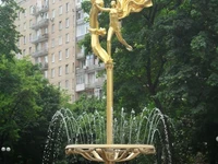 фонтан «Юность», расположенный на Украинском бульваре в Москве.