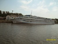 Речной гигант: теплоход "Пётр Чайковский"