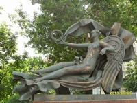 Бронзовая композиция с аллегорическим образом