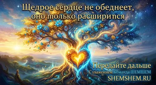 Светящееся сердце-дерево