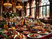 Золото и драгоценности: царский стол