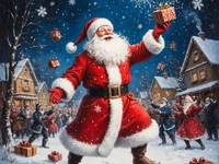 Волшебный танец Деда Мороза