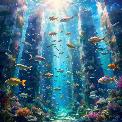 Город подводных чудес