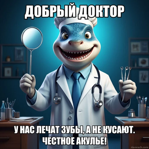 Акула-стоматолог