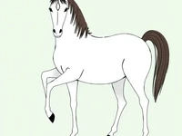 Рисунок лошади для поиска ошибок