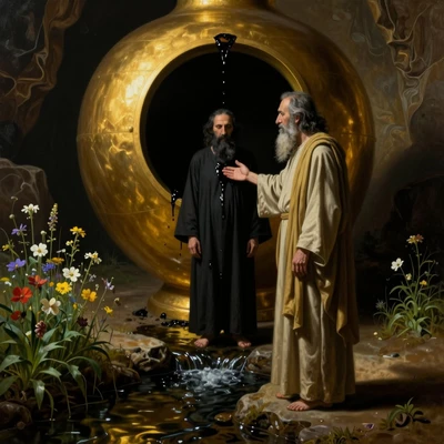 Застой в чане и живой ручей: притча ШемШем о жадности и потоке.