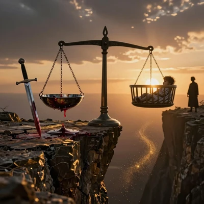 Весы с мечом и колыбелью: притча ШемШем о круговороте мести.