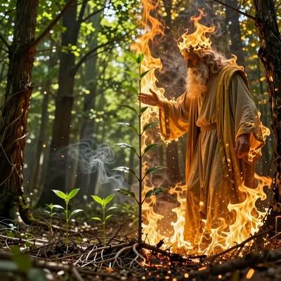 Очищающий огонь в лесу: притча ШемШем о вреде ложного спасения.