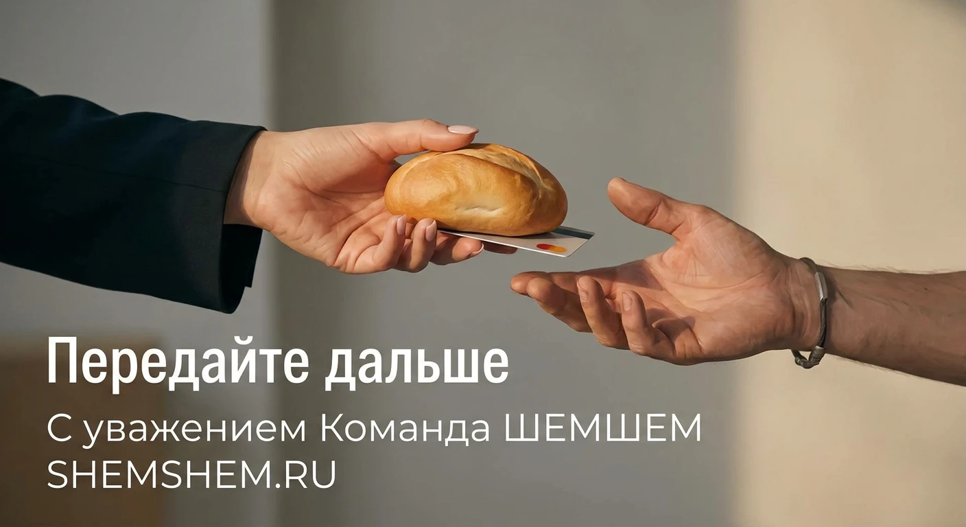 Рука, передающая помощь — символ своевременной поддержки и уважения к нуждающемуся