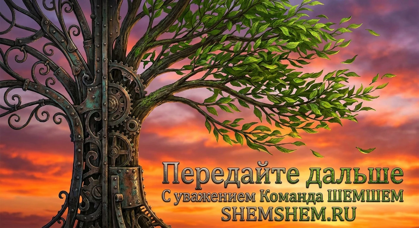 Метафора баланса: дерево, сочетающее железную прочность и живую гибкость