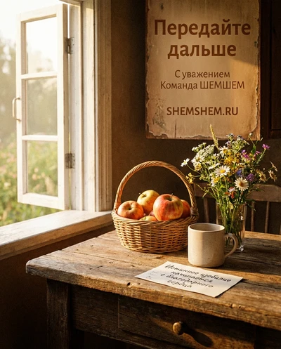 Солнечный завтрак на столе