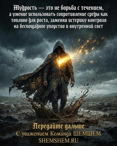 Странник превращает бурю в золотой свет