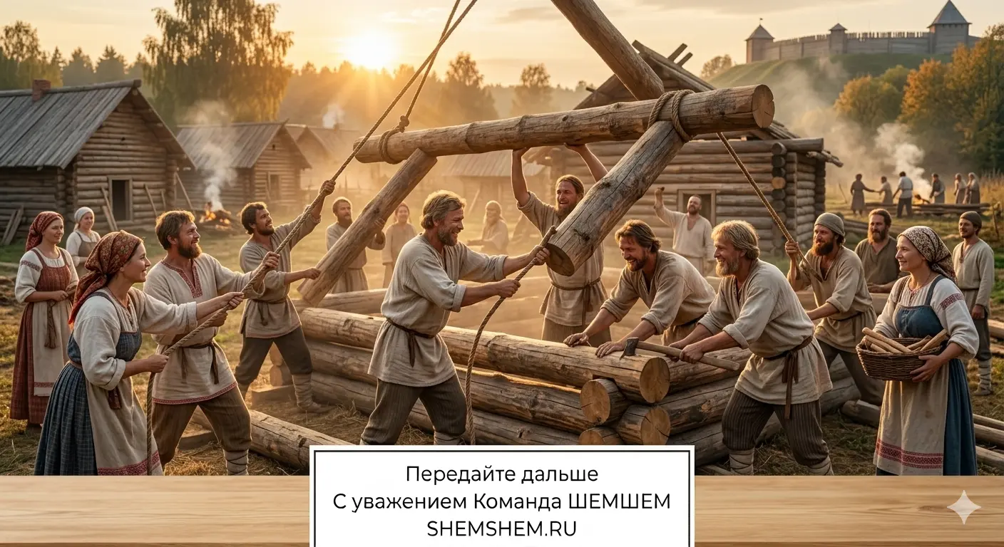 Иллюстрация: Правила славянской общины: как историческая «помочь» спасала семьи в самые тяжелые времена