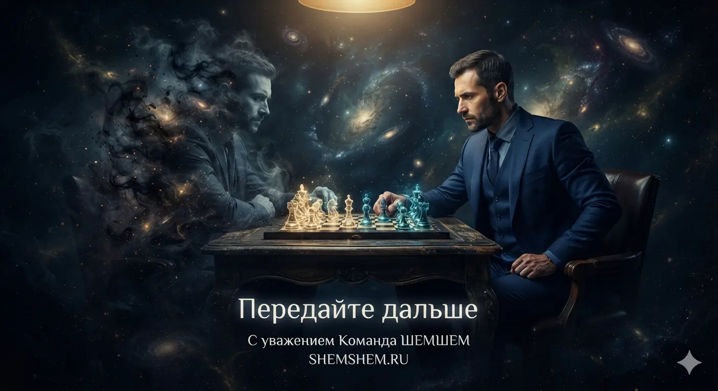 Иллюстрация к притче Невидимый гроссмейстер на портале ШЕМШЕМ