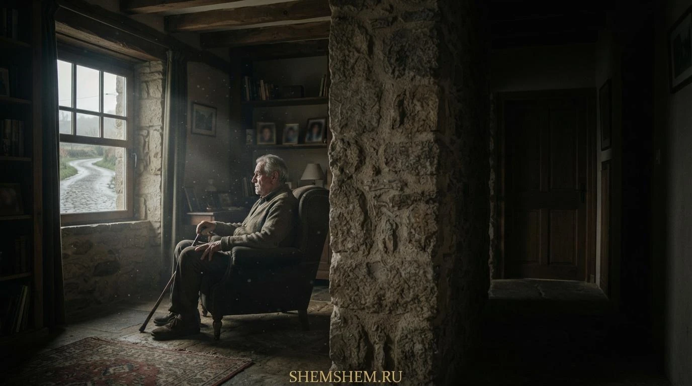 Иллюстрация к притче Стена глухого молчания